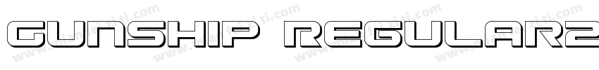 Gunship Regular2字体转换